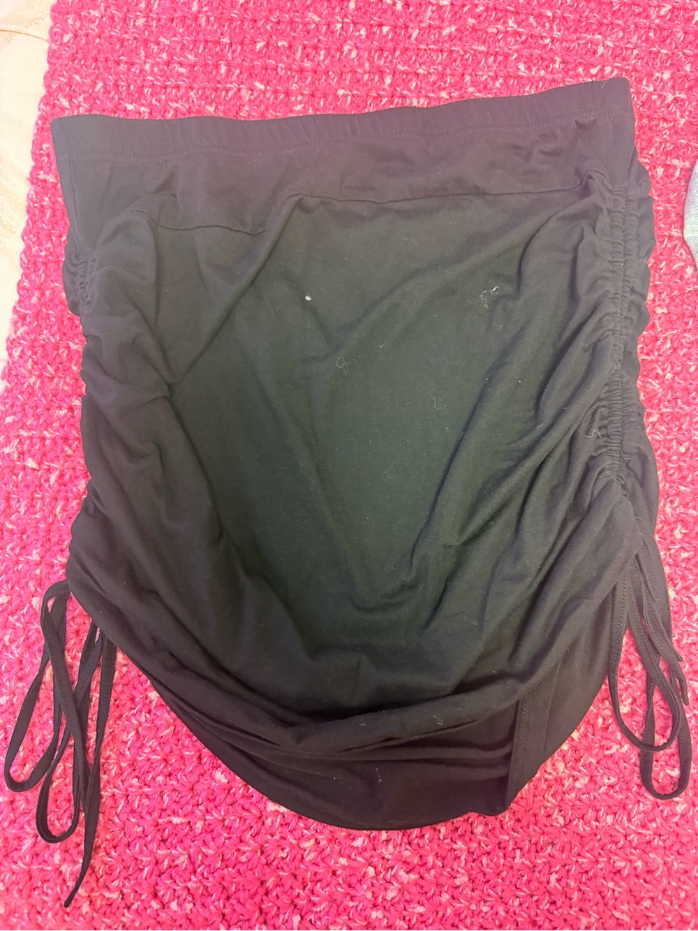 * (2) 2XL SHEIN Drawstring Side-Ruched SKIRTS